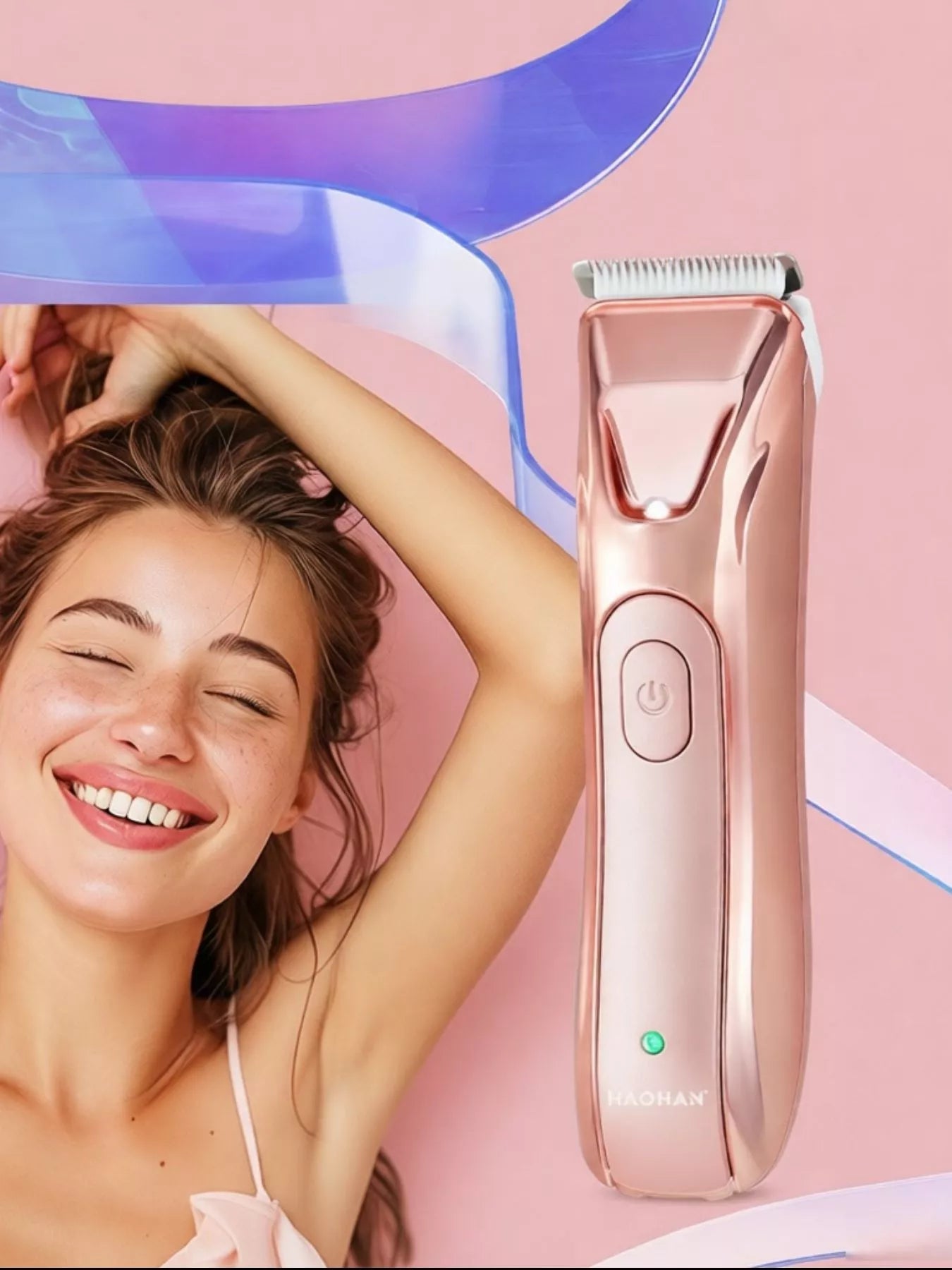 2 - Piece Portable Rechargeable Hair Removal - Loving It Shop