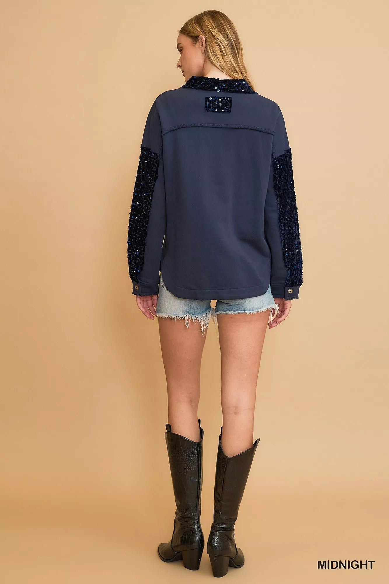 Open Front Cardigan with Front Pockets