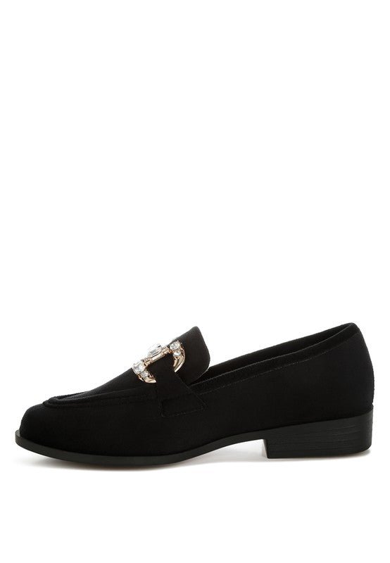 Maestro Diamante Embellished Horsebit Loafers - Loving It Shop