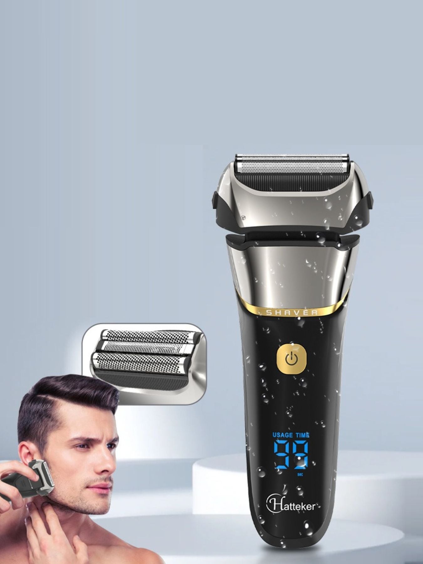 Electric Foil Shaver with LED Display - Loving It Shop