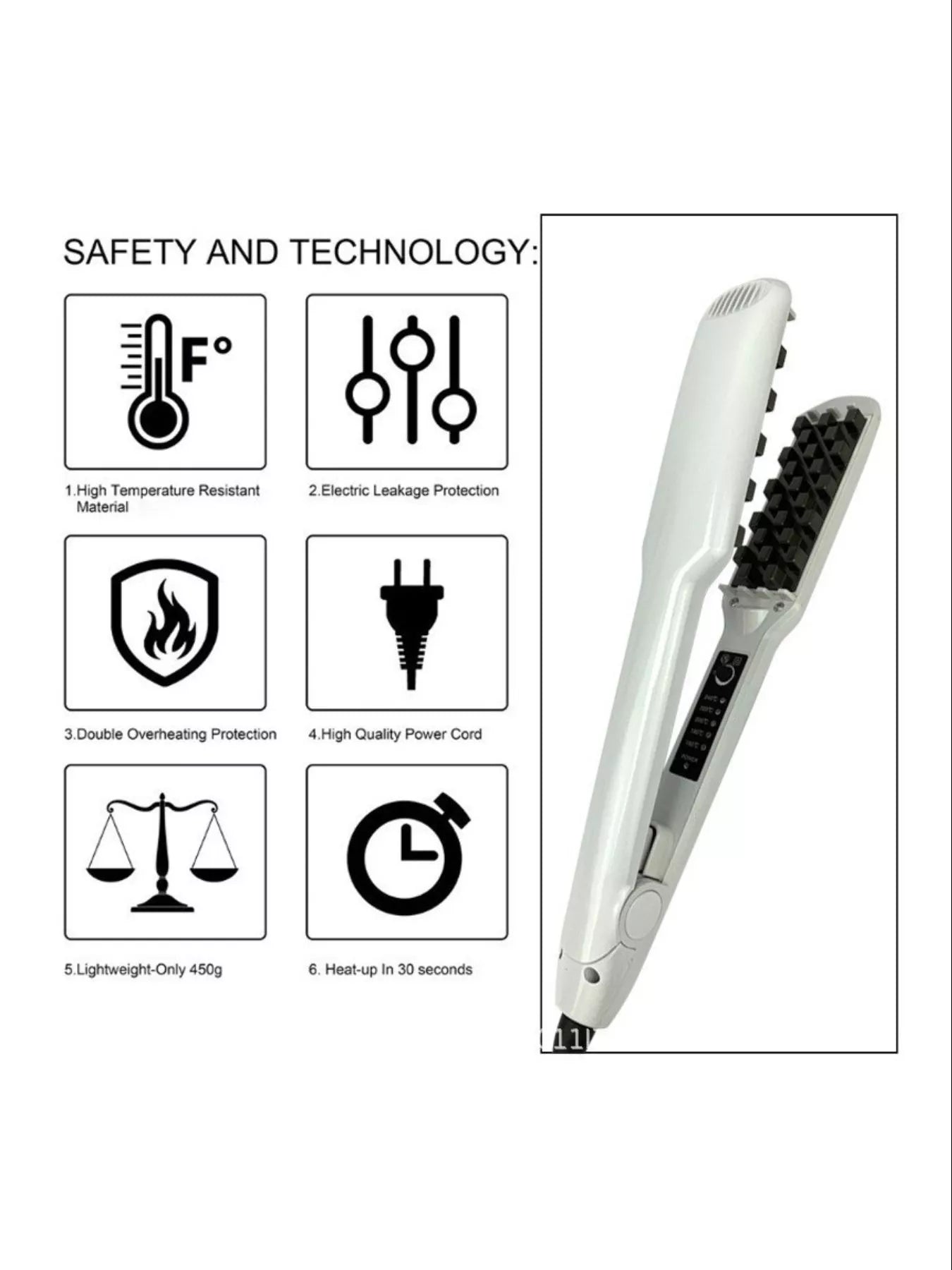 2 - in - 1 Curling & Straightening Iron - Loving It Shop