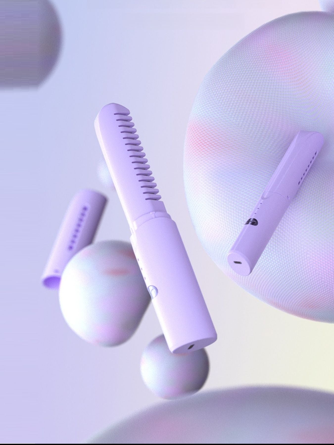 Portable Heated Straightening Comb - Loving It Shop