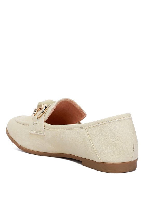 Asher Horsebit Embellished Loafers - Loving It Shop