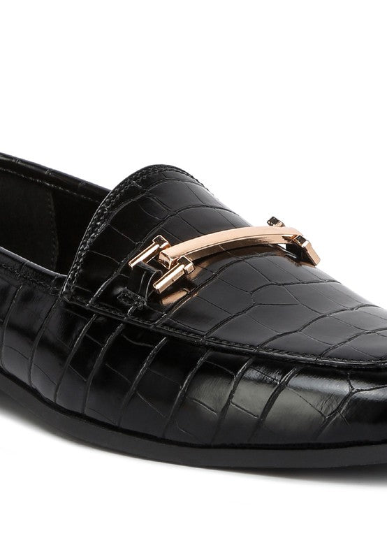 Deverell Street-Smart Horsebit Embellished Loafers