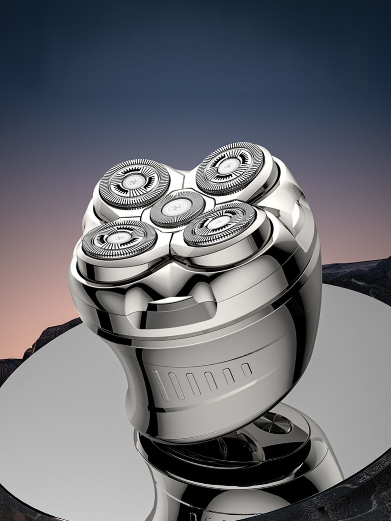 Rechargeable 5 - Head Rotary Shaver - Loving It Shop