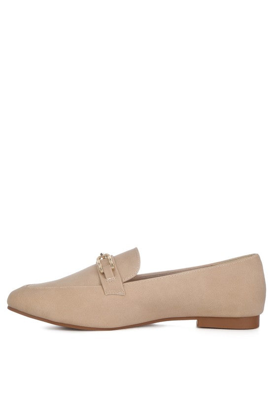 Tassilo Timeless Faux Leather Horsebit Loafers