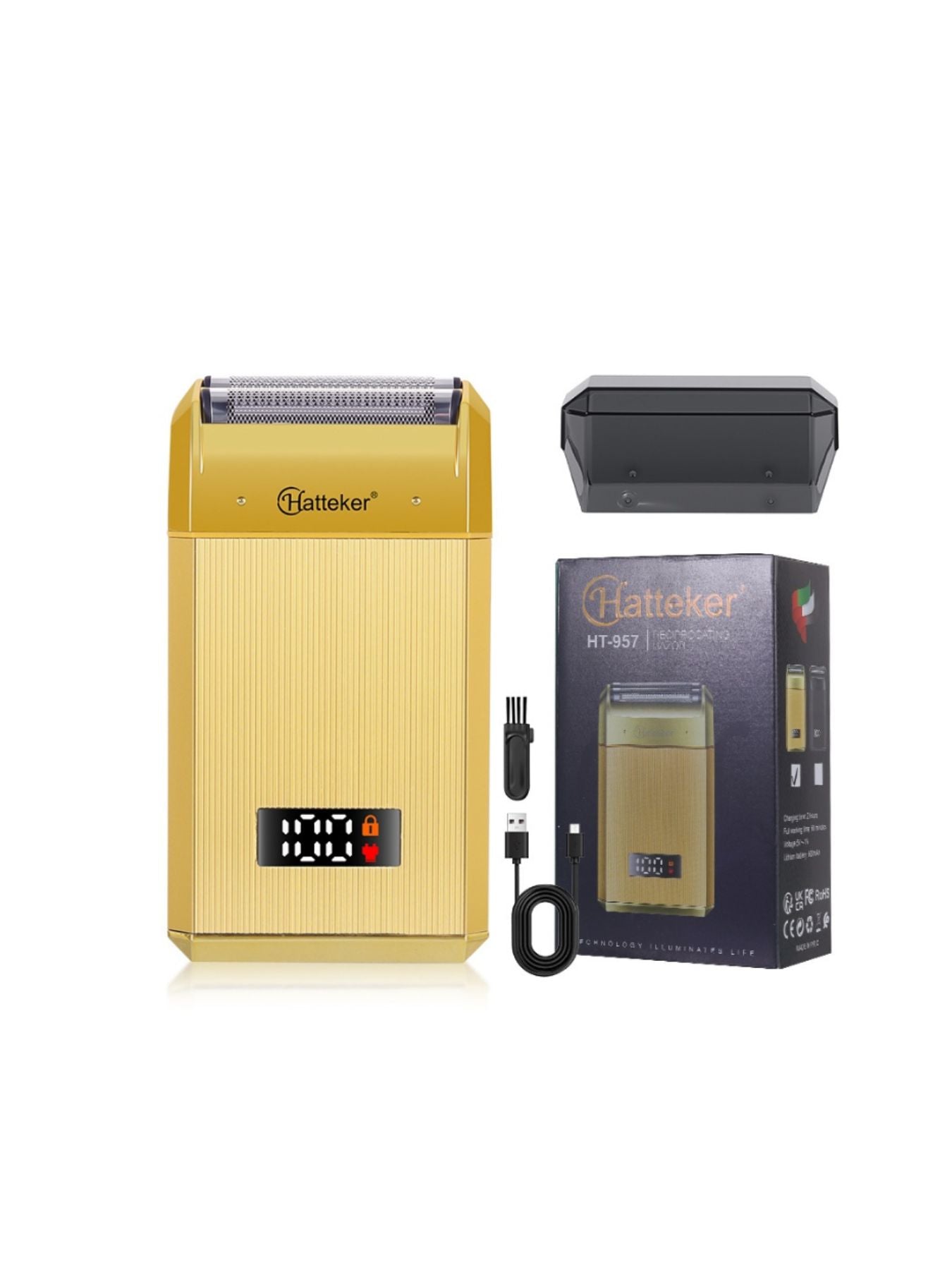 Portable Electric Foil Shaver with LED Display - Loving It Shop