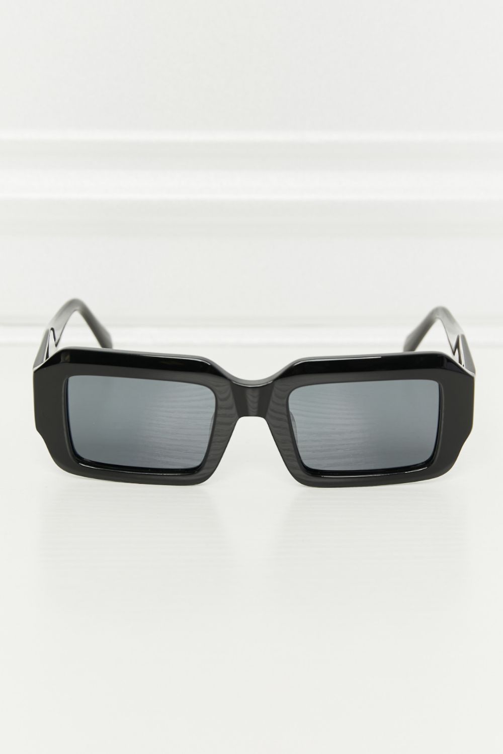 Rectangle TAC Polarization Lens Full Rim Sunglasses - Loving It Shop