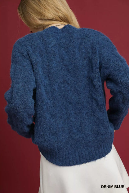 Cable Knit Cozy Sweater