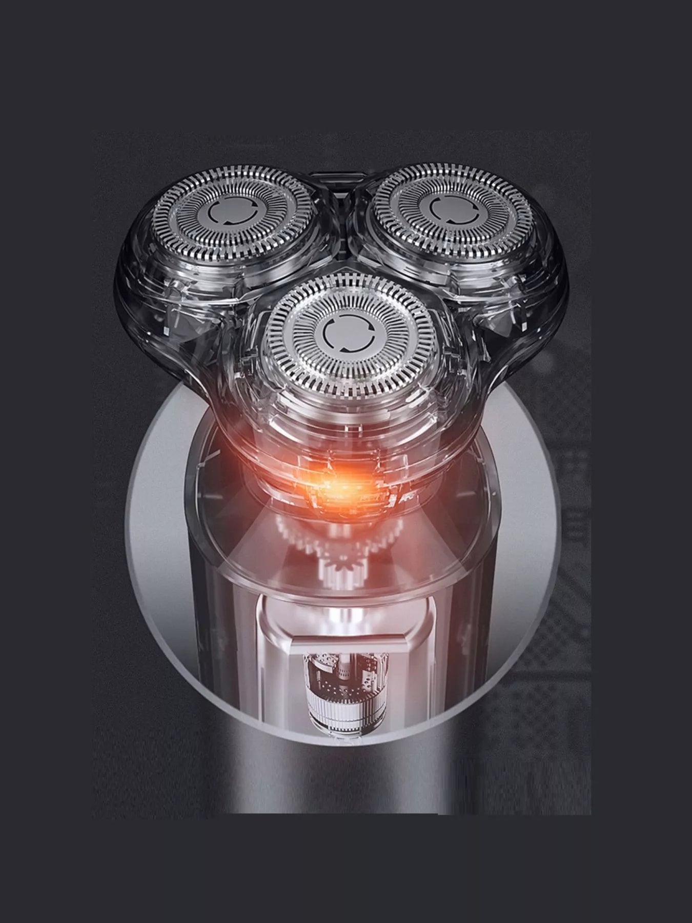 3 - Head Rotary Electric Shaver - Loving It Shop