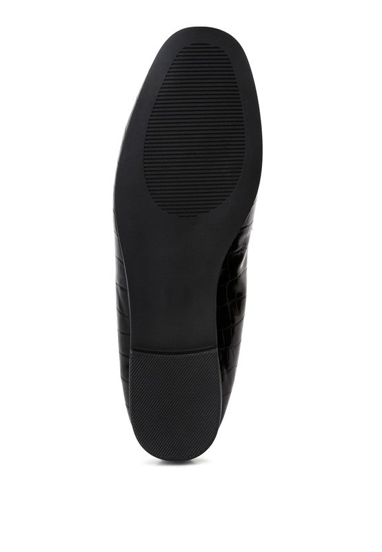 Deverell Street - Smart Horsebit Embellished Loafers - Loving It Shop