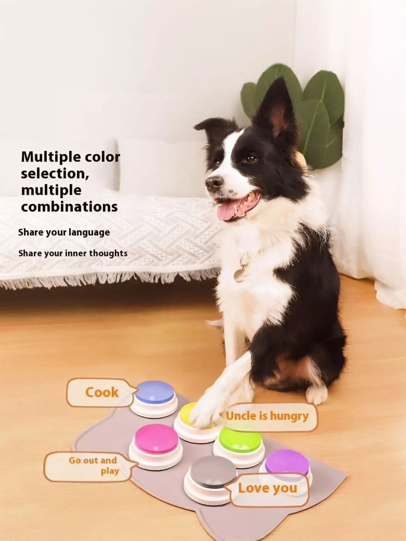 Recordable Talking Pet Sound Buttons - Loving It Shop