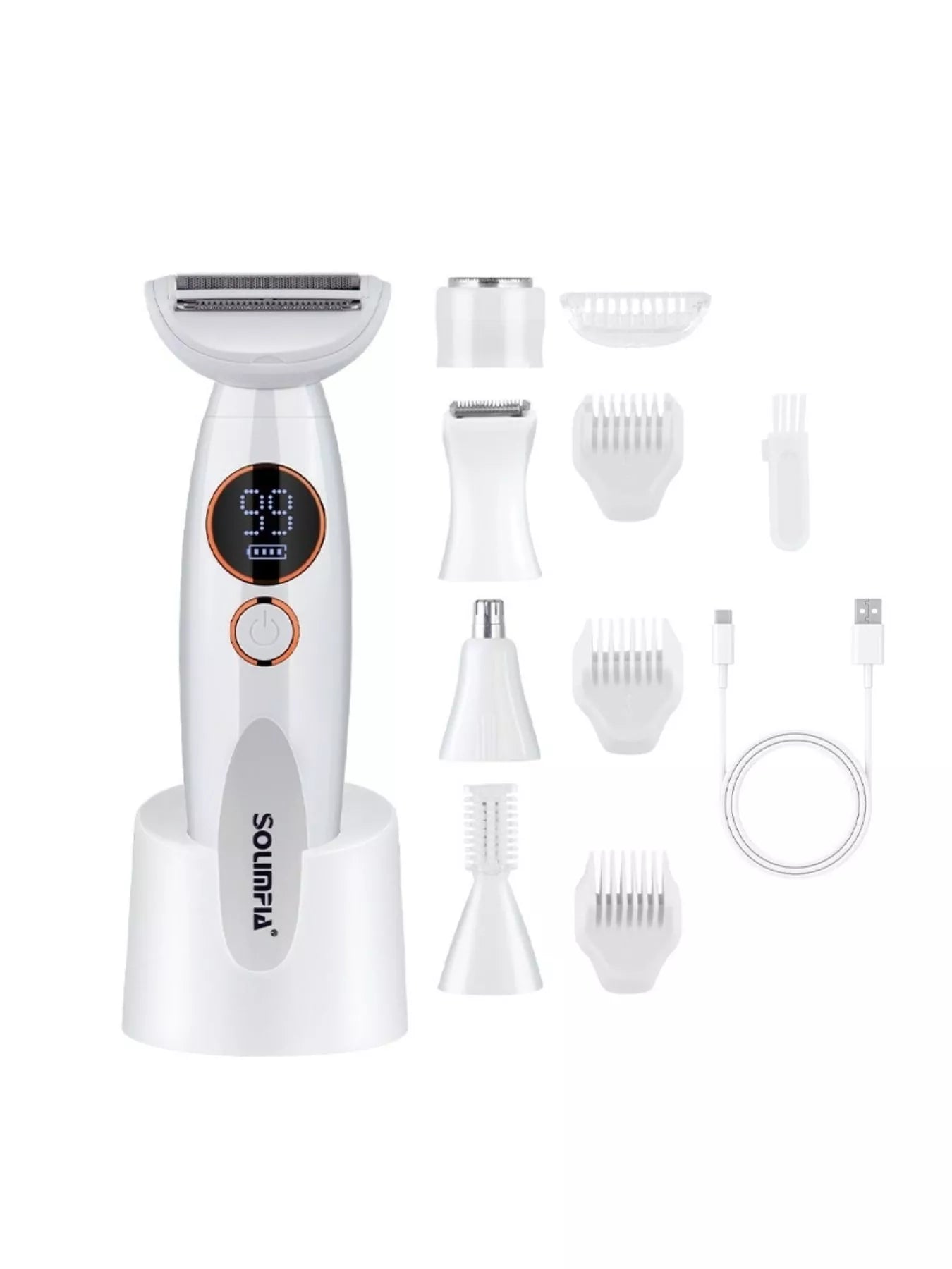 Rechargeable Electric Hair Removal Epilator - Loving It Shop