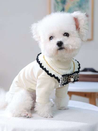 Contrast Pet Scarf - Loving It Shop