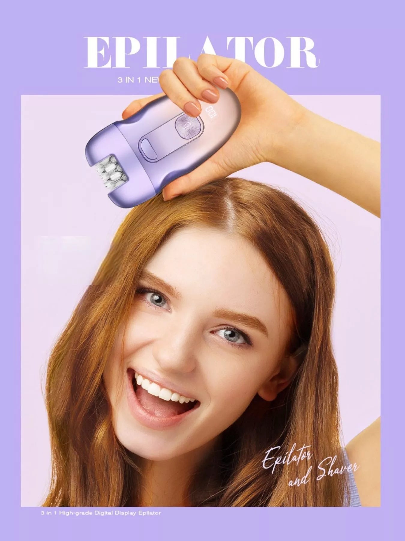 3 in 1 Portable Hair Removal Epilator - Loving It Shop