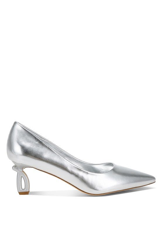 Tagetes Metallic Fantasy Heel Pumps - Loving It Shop