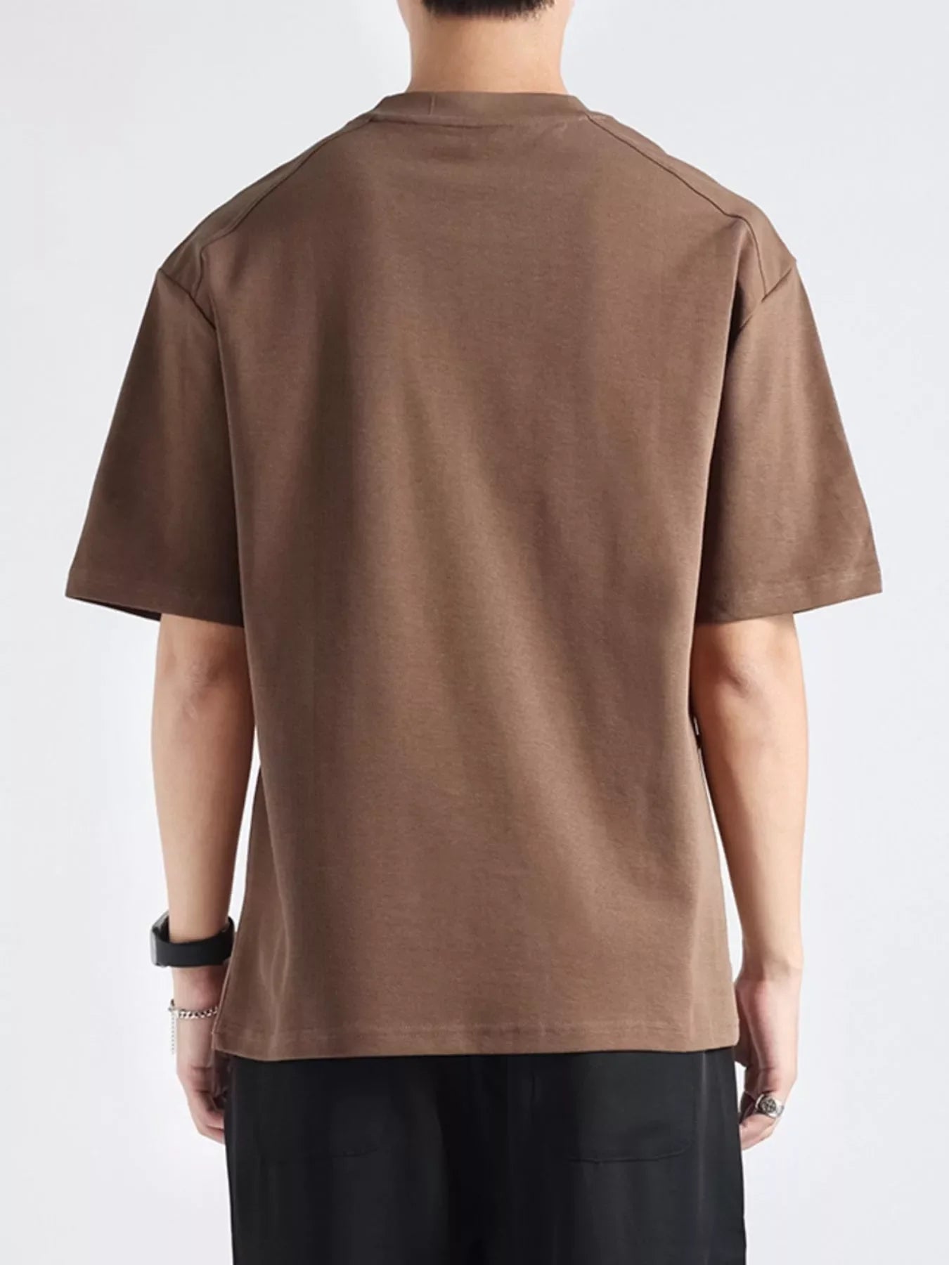 Men's Plus Size Casual Short Sleeve T-Shirt - Loving It Shop