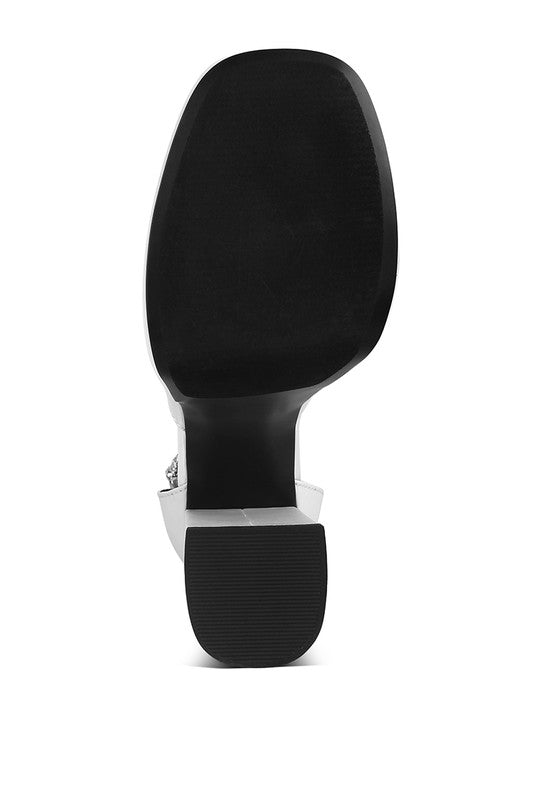 Martini Sky High Platform Sandals - Loving It Shop
