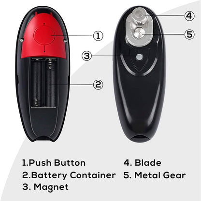 Electric Can Opener with One-Touch On &amp; Off