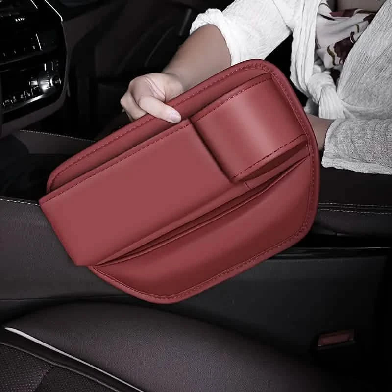 Expandable Car Seat Gap Organizer with Cup &amp; Phone Holder