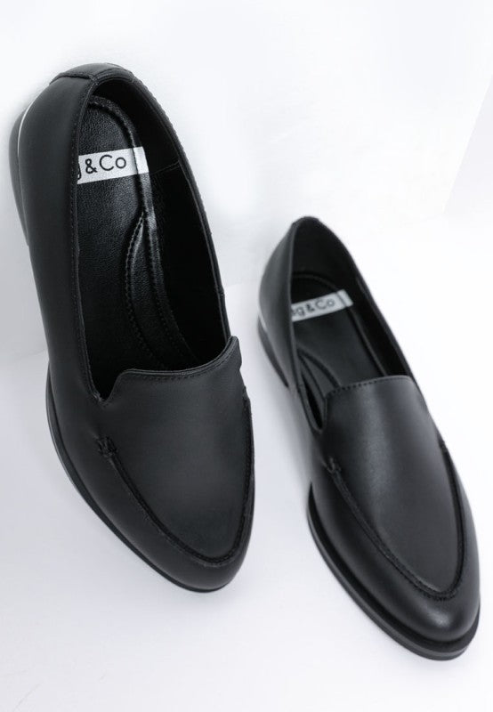 Anna Suede Leather Loafers - Loving It Shop