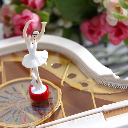 Dancing Girl Piano Music Box Valentine&