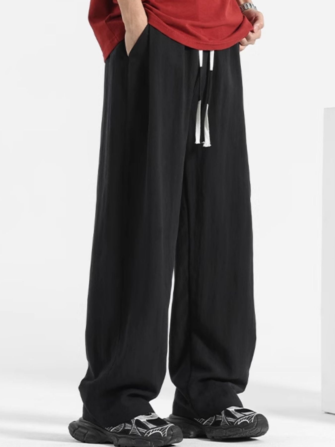 Men's Plus Size Casual Loose Fit Pants