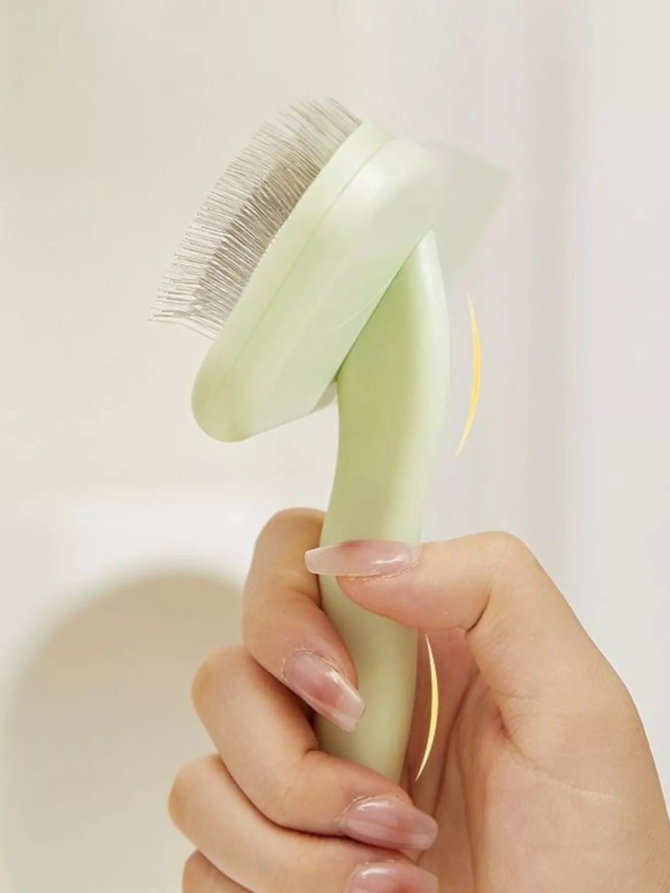 Gentle Pet Hair Remover Slicker Brush - Loving It Shop