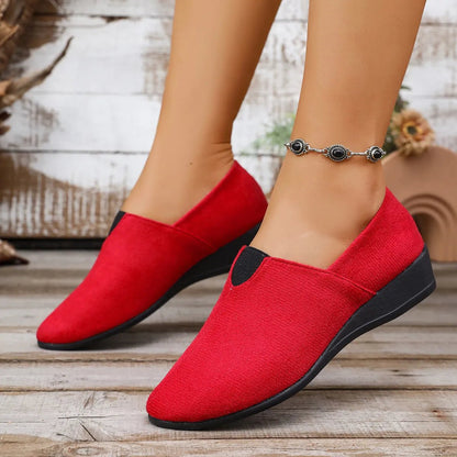 Breathable Mesh Slip - On Loafers - Loving It Shop