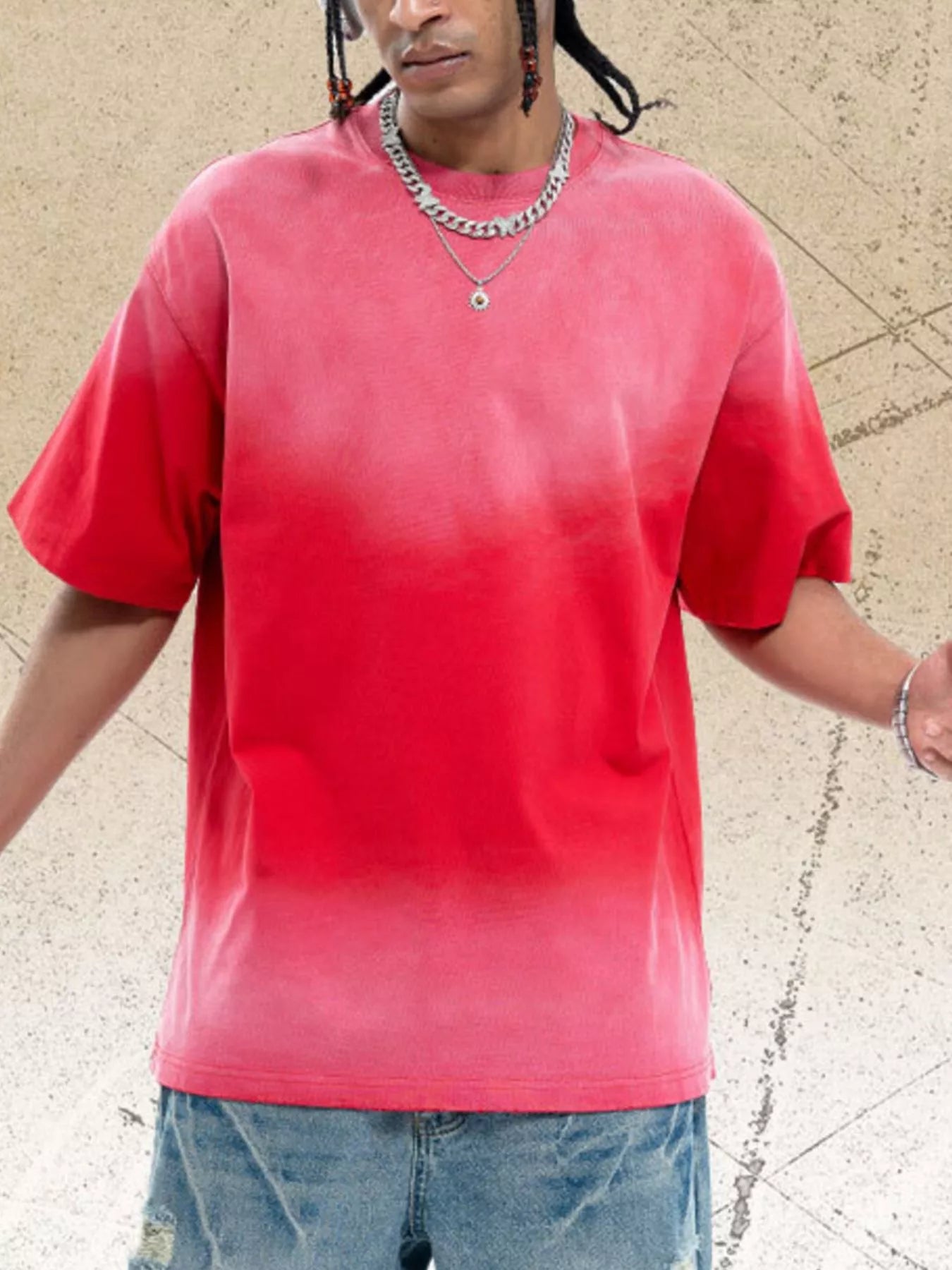 Men's Vintage Wash Oversized T-Shirt