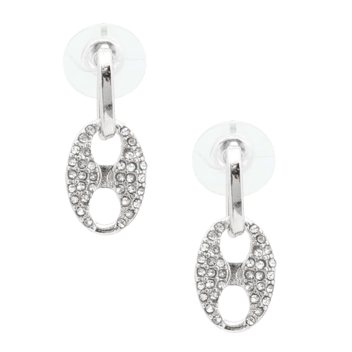 Statement Silver Mariner Earrings – Trendy Fashion Jewelry Accessory