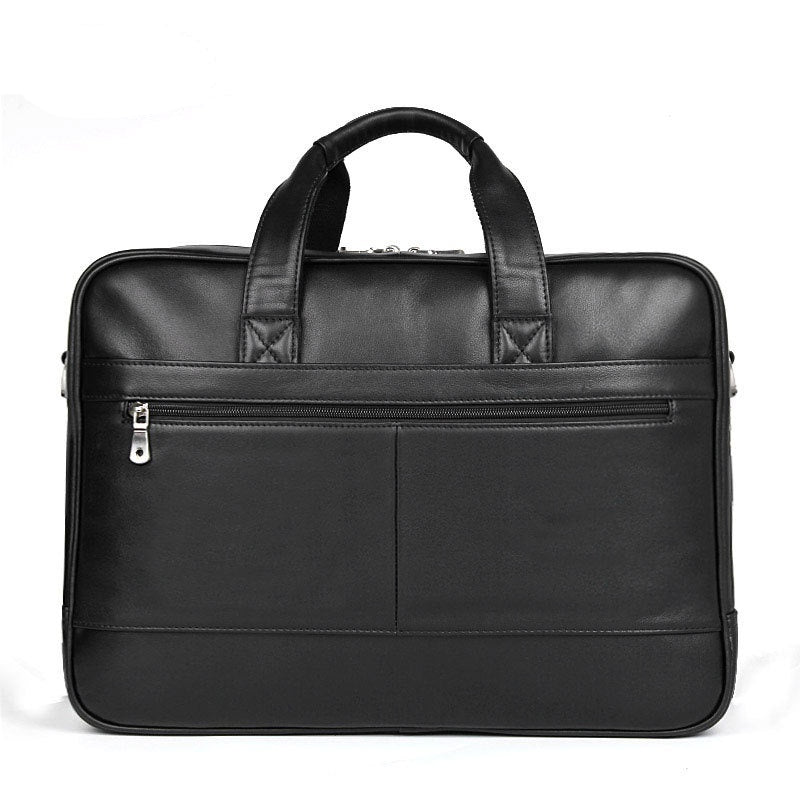 Leather Handbag Briefcase Napa Leather Comfortable Texture Men&