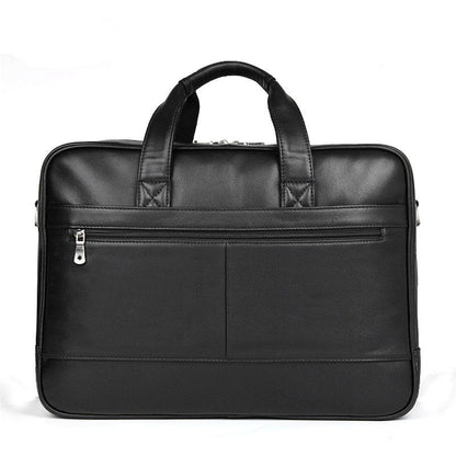 Leather Handbag Briefcase Napa Leather Comfortable Texture Men&