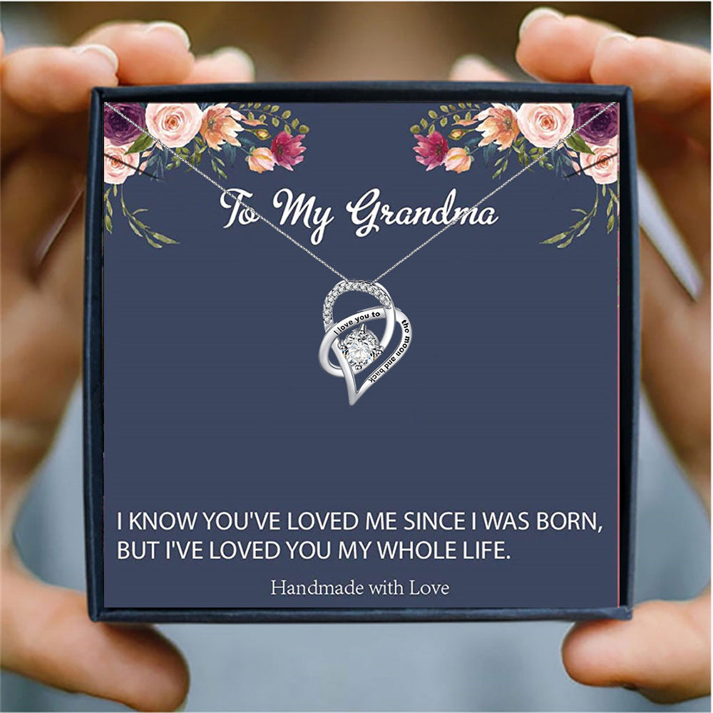 Four-Leaf Clover Lucky Necklace Mother&