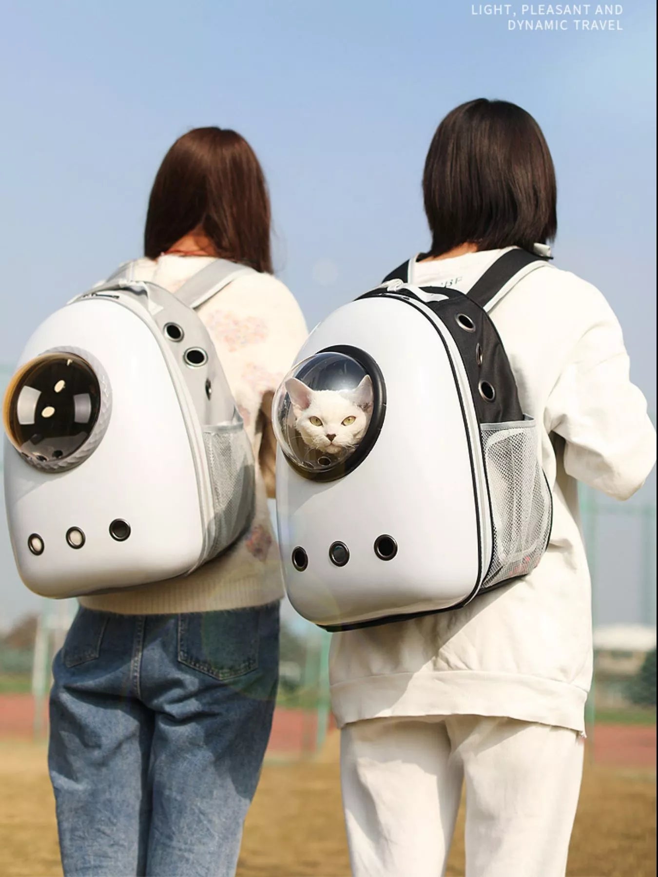 Space Capsule Transparent Pet Carrier Backpack - Loving It Shop
