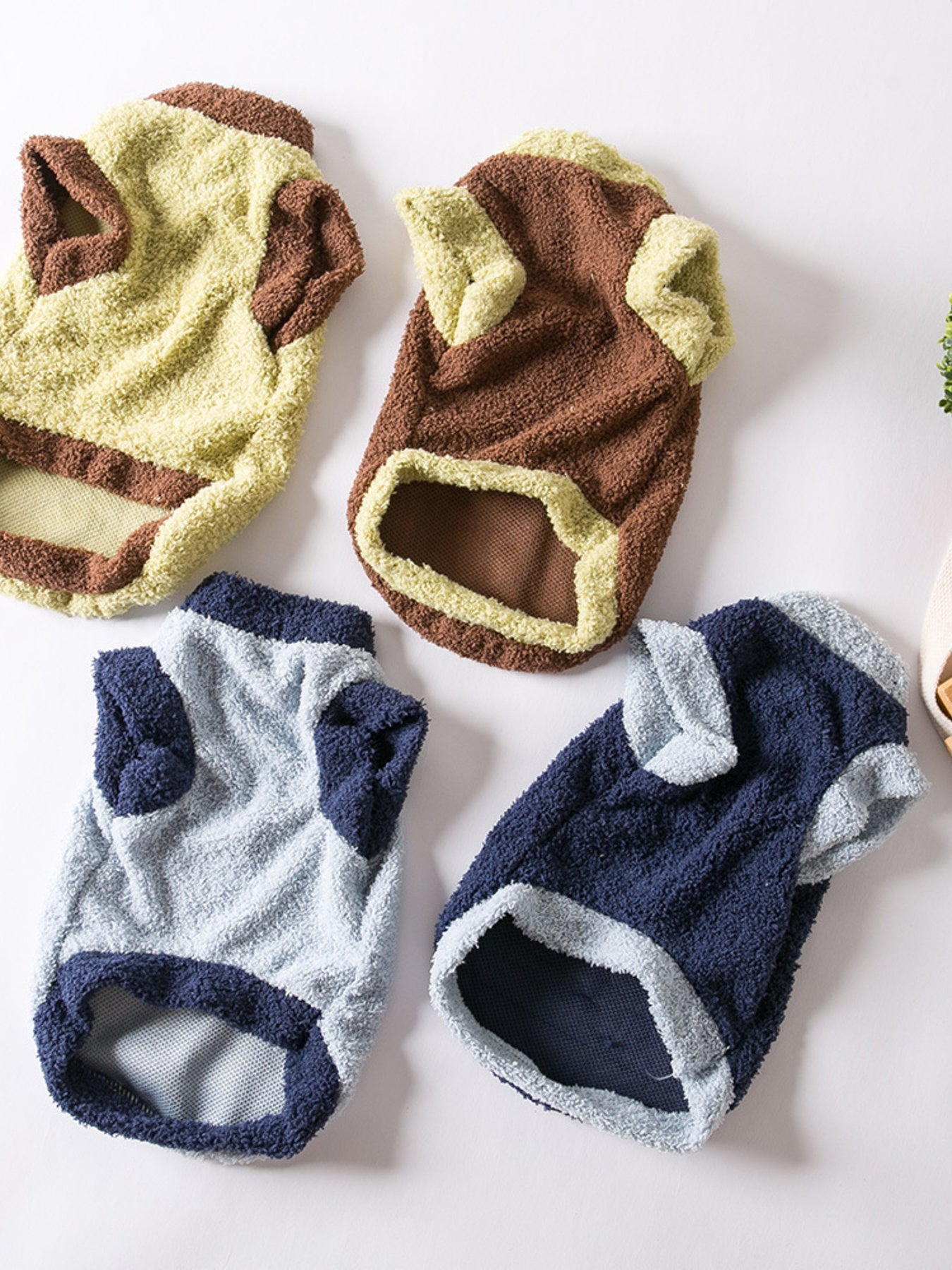 Fleece Pet Sweater with Button Decor - Loving It Shop