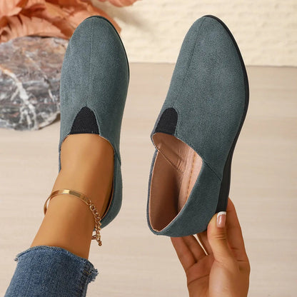 Breathable Mesh Slip - On Loafers - Loving It Shop