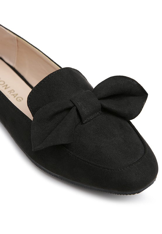 REMEE Front Bow Loafers - Loving It Shop