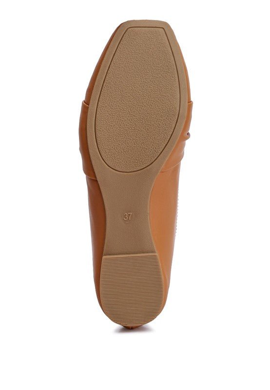 Denali Recycled Faux Leather Flat Loafers - Loving It Shop