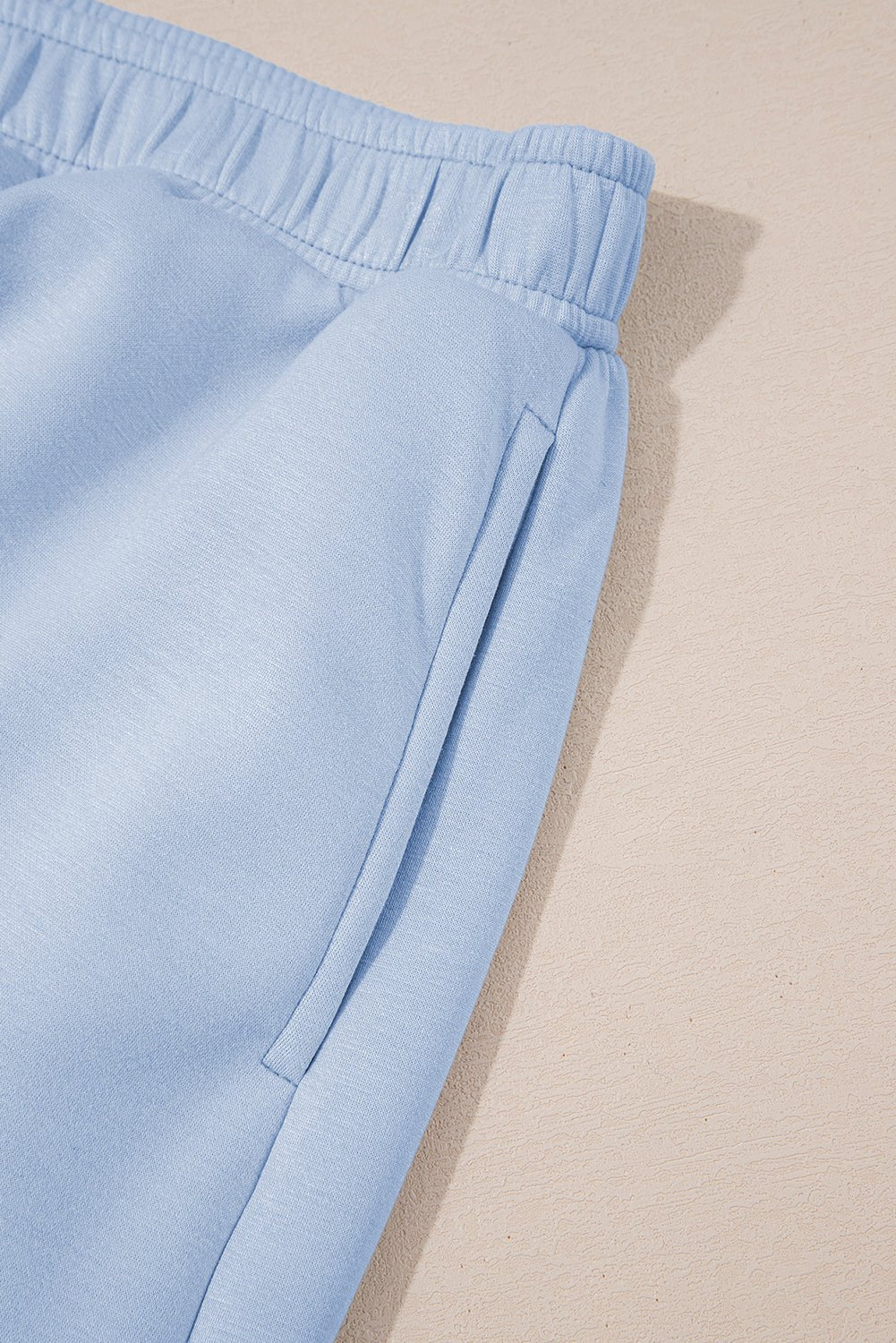 Beau Blue Puff Sleeve Pearl Embellished Scallop Trim Top 2 Piece Skort Set - Loving It Shop