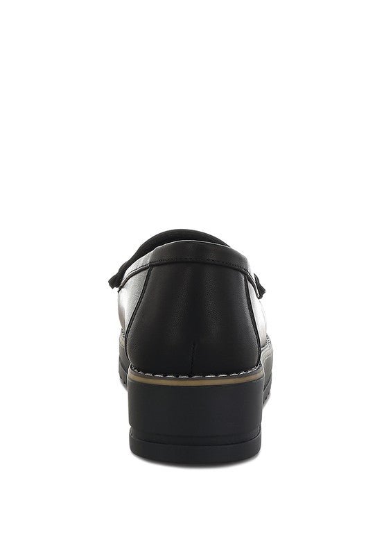 Croyda Fringed Nubuck Loafers - Loving It Shop