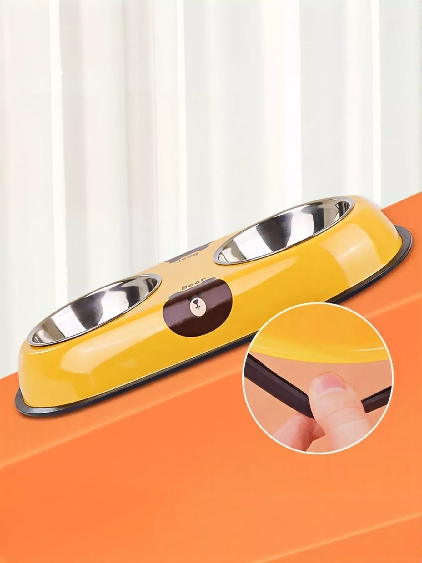 Cartoon Double Pet Bowls - Loving It Shop