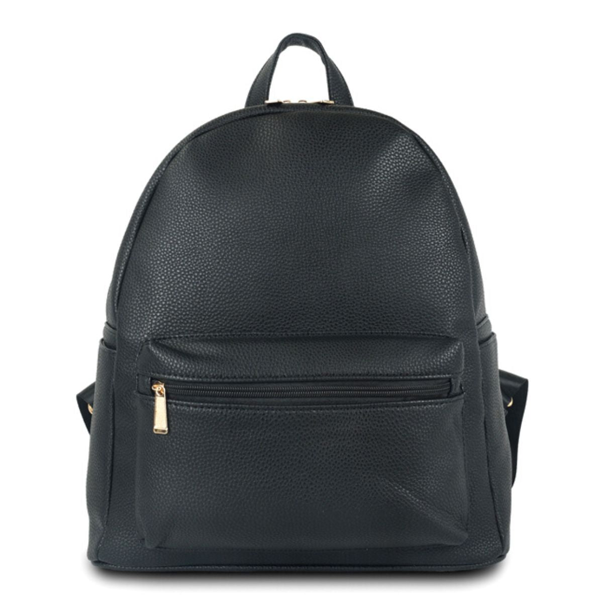 Daypack Backpack Black Casual Stylish School Bag