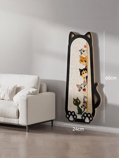 Cat-Shaped Scratching Post