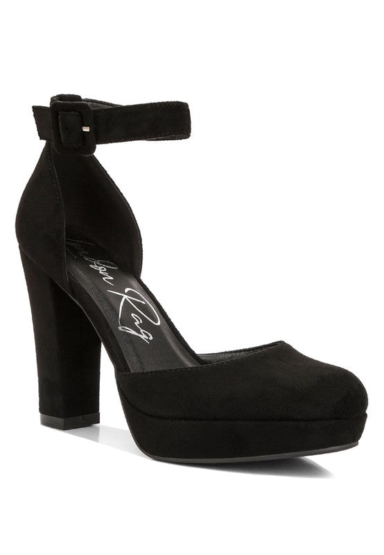 Inigo Interchangeable Ankle Strap Platform Sandals - Loving It Shop