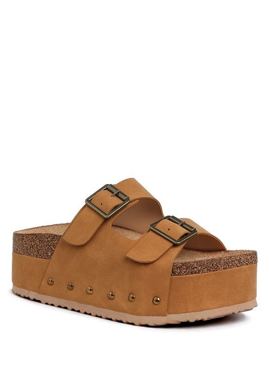 Impala Studded Faux Leather Slip Ons - Loving It Shop