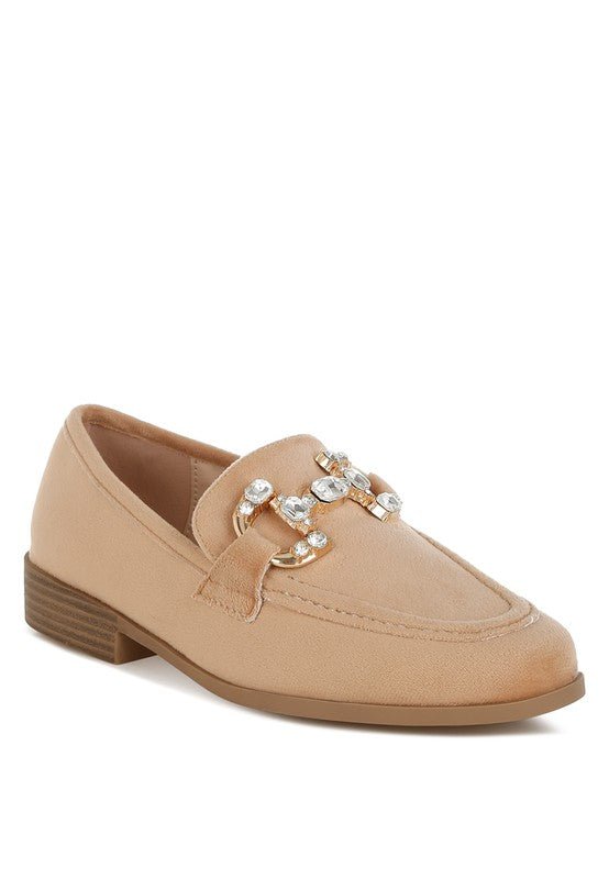 Maestro Diamante Embellished Horsebit Loafers - Loving It Shop
