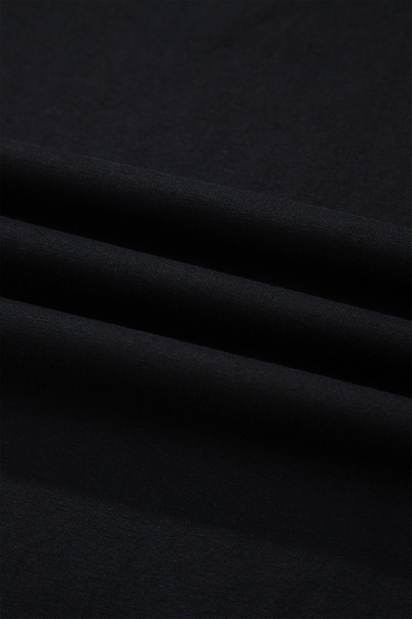 Black Varsity Striped Short Sleeve Crew Neck T Shirt