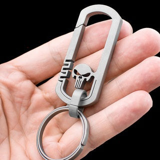 Titanium Alloy Keychain Fashionable Men&