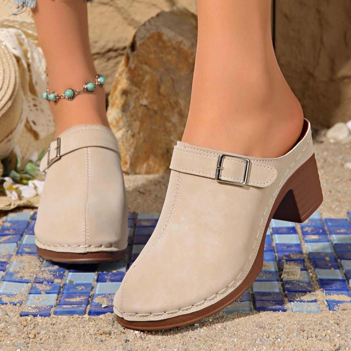 Round Toe Platform Slip - Ons - Loving It Shop